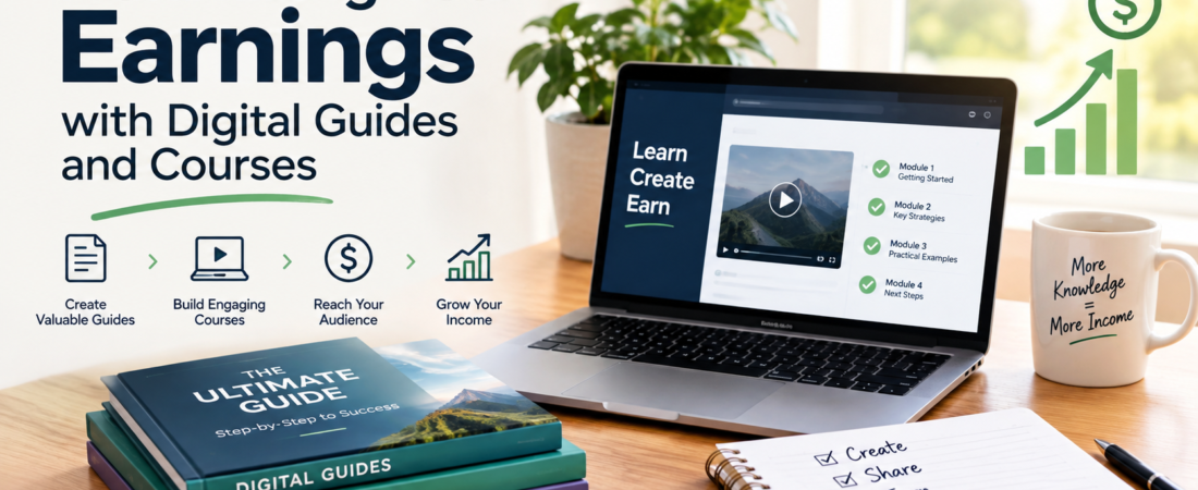 Maximizing Your Earnings with Digital Guides and Courses