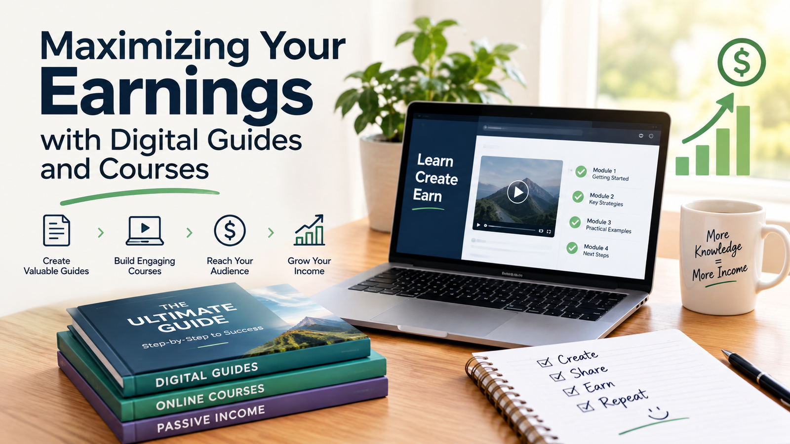 Maximizing Your Earnings with Digital Guides and Courses